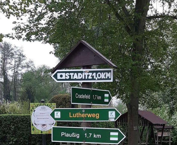 Wanderung im Staditzwald und an der Parthe